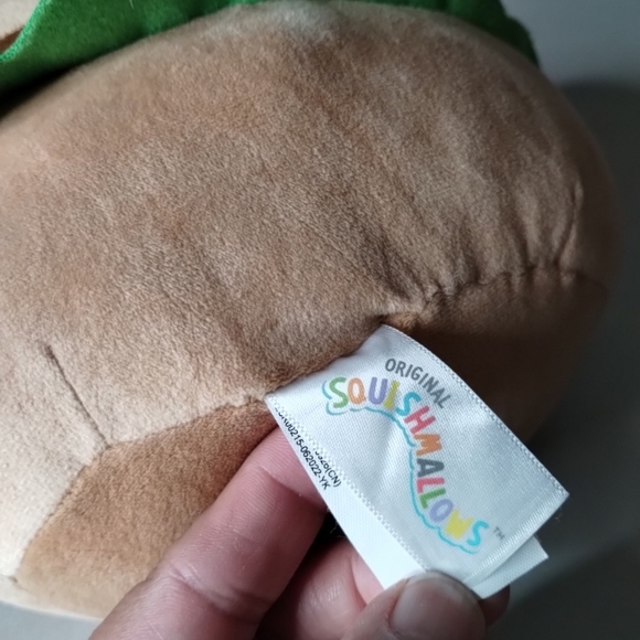 Original Squishmallows Carl The Best Burger Plush Stuff Toy 8" Collectibles - Picture 6 of 9